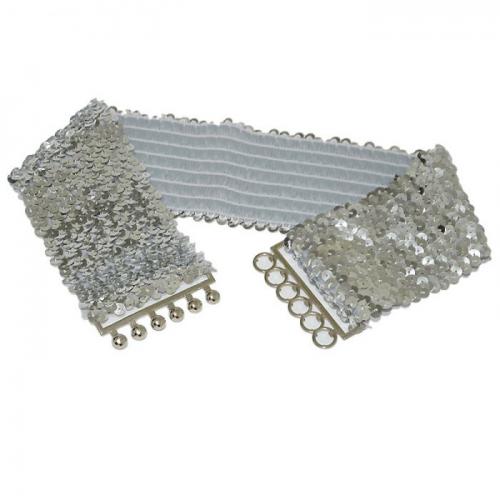 【即納】弾性　ウエスト装飾ベルトK141