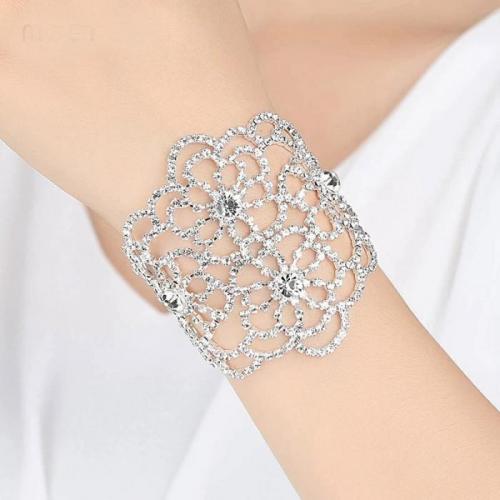 【即納】ラインストーンブレスレットD20324