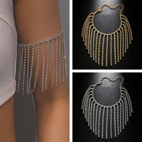 【即納】ラインストーンアームブレスレットD20245