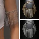 【即納】ラインストーンアームブレスレットD20245