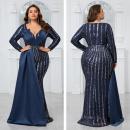 【予約商品】大きいサイズ/ドレスRSV00076-1