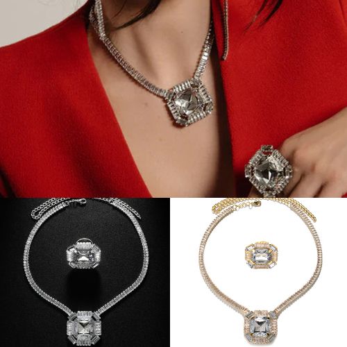 【予約商品】リング&ネックレスセットE80019