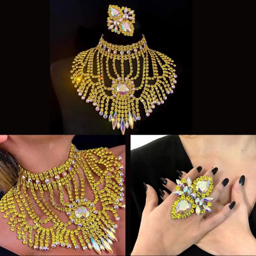 【予約商品】リング&ネックレスセットE80068