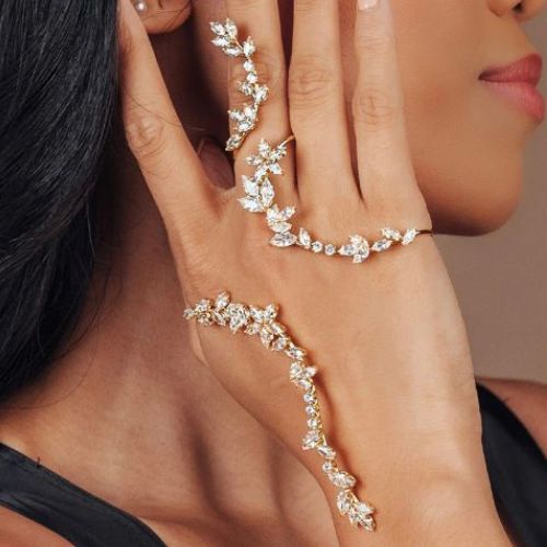 【予約商品】キュービックジルコニア/ブレスレットD70002