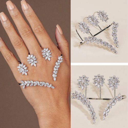 【予約商品】キュービックジルコニア/ブレスレットD70012