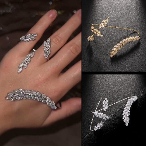 【予約商品】キュービックジルコニア/ブレスレットD70054