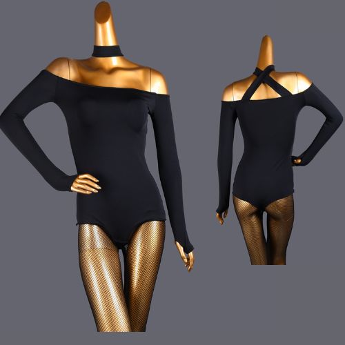 【予約商品】カラートップ/ ボディスーツRSV70045BK