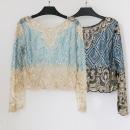 【予約商品】スパンコールショートレーストップRSV008021