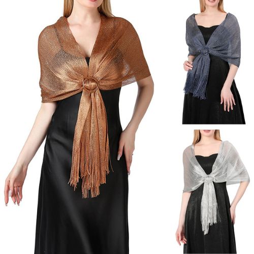 【予約商品】バックル付きショールRSV008026